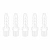 Picture of Quickun Plastic Hose Barb Fitting, 3/8" Barb to 3/8" Male Thread White Adapter Union Fitting ( Pack of 5 )