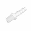 Picture of Quickun Plastic Hose Barb Fitting, 3/8" Barb to 3/8" Male Thread White Adapter Union Fitting ( Pack of 5 )