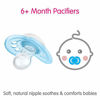 Picture of MAM Original Matte Pacifiers 6 Plus Months, Unisex Baby Pacifier, Best for Breastfed Babies, Sterilizing Storage Case, 2 Count