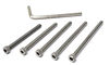 Picture of iExcell 25 Pcs M5 x 60/65/70/75/80 mm Stainless Steel 304 Hex Socket Head Cap Screws Bolts Assortment Kit