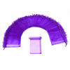 Picture of Dealglad 50pcs Drawstring Organza Jewelry Candy Pouch Christmas Wedding Party Favor Gift Bags (3x4", Purple)