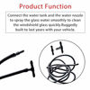 Picture of Windshield Washer Hose Kit, OTUAYAUTO Universal Washer Fluid Hose with Hose Connector (2 Meters Length)