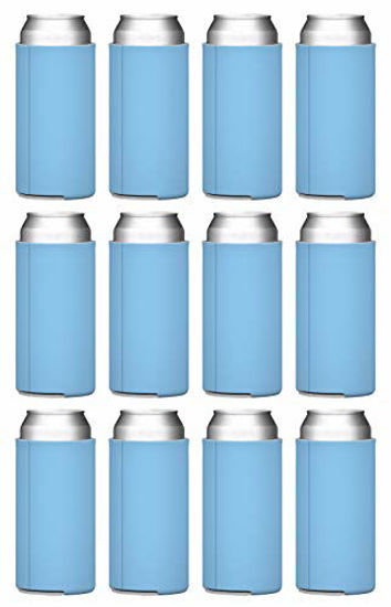 Tall Slim Can Koozie - Placid Blue