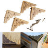 Picture of Dophee 8Pcs Antique Brass Jewelry Box Corner Case Chest Corner Protector Guard Edge Cover