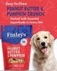 Picture of Finley's Peanut Butter & Pumpkin Dog Biscuits Treats for Dogs Made in USA | Natural Peanut Butter & Pumpkin Dog Treats | Wheat Free Dog Treats | Healthy Dog Treat Bags (12 oz)