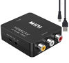 Picture of HDMI to RCA Converter, HDMI to AV 3RCA CVBs Composite Adapter , HDMI to Video Audio Converter Adapter for Older TV Supports PAL/NTSC for TV Stick, Apple TV,Roku, PS4, Xbox, Switch, DVD Player