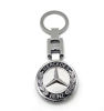 Picture of Car Logo Key Chain Ring 3D Chrome Metal car Keychain Keyring Replacement Compatible with for Mercedes Benz Accessories Family Present for Man and Woman Gifts Elegant Durable