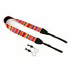 Picture of WANBY Canvas Neck Shoulder Camera Strap with Quick Release Buckles for DSLR SLR (Rainbow)