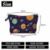 Picture of Vghow Makeup Bag , Cute Travel Waterproof Cosmetic Pouch Toiletry Bag Accessories Organizer Earth Gift