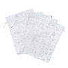 Picture of Volanic 50PCS 6X9 Inch Sheer Drawstring Organza Gift Bag Jewelry Pouch Party Wedding Favor Candy Mini Bottle Samples Display Bags