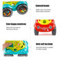 Picture of ZHFUYS Rattle & Roll Car,3 to 24 Months Baby Toys 5 inch boy and Girl Infant Toys Vehicles(Green)