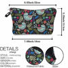 Picture of Vghow Makeup Bag , Cute Travel Waterproof Cosmetic Pouch Toiletry Bag Accessories Organizer Black Bird Gift