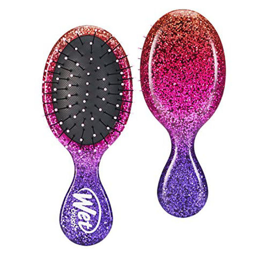 Picture of Wet Brush Squirt Detangler Hair Brushes - Shimmering Sky, Fantastic Dusk - Mini Detangling Brush with Ultra-Soft IntelliFlex Bristles Glide Through Tangles with Ease - Pain Free Comb