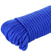 Picture of PerkHomy 90 ft 1/4 inch (7mm) Nylon Poly Rope Flag Pole Polypropylene Clothes Line Camping Utility Good for Tie Pull Swing Climb Knot (Blue)