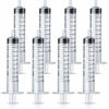 Picture of 20 Pack Large Syringes (10 ML), Plastic Garden Industrial Syringes for Scientific Labs, Measuring, Watering, Refilling, Filtration Multiple Uses