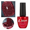 Picture of VERONNI Explosion Diamond Gel Nail Reflective Sparkling Red Nail Polish Bright Glitter Bungee Soak Off UV Nail Gel Broken Diamond Gel Nail Art Manicure (11)