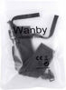 Picture of WANBY Black Camera Strap Canvas Neck Shoulder Strap with Quick Release Buckles for DSLR SLR