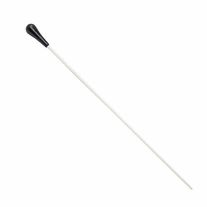 Picture of Hordion 2 Pcs 15" Conducting Baton Music Conductor Baton Orchestra Baton with Pear Shaped ABS Handle, Black