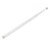 Picture of E-outstanding 2Pcs AM FM Radio Universal Antenna,M3 Female Thread 7 Section Telescopic Stainless Steel Replacement Antenna Aerial, Stretched Length 96cm 37.8" for Radio TV Electric Toys