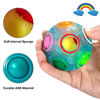 Picture of Vdealen Magic Rainbow Puzzle Ball, Fidget Ball Puzzle Game Fun Stress Reliever Magic Ball Brain Teaser Ball Toys for Children Teens & Adults