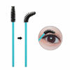 Picture of 100pcs Mascara Wands Disposable Lash Brushes for Eyelash Extension Supplies Makeup Applicator Tool, Blue/Black