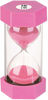 Picture of 20 Minute Sand Timer Hourglass, SuLiao Unbreakable Pink Sand Watch 2 Minuto, Small Sand Clock One Minute, Plastic Hour Glass Timer for Kids, Games, Classroom, Kitchen, Decor