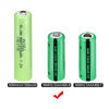 Picture of NIMH 2/3AAA Battery 1.2V 400mAh Rechargeable Battery Button Top (5pcs)(They are not AAA Size Batteries)