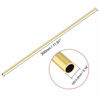 Picture of uxcell Brass Round Tube, 300mm Length 4.5mm OD 0.5mm Wall Thickness, Seamless Straight Pipe Tubing 2 Pcs