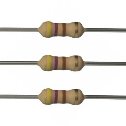 Picture of E-Projects 250EP514470R 470 Ohm Resistors, 1/4 W, 5% (Pack of 250)