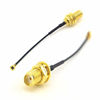 Picture of HiLetgo 5pcs IPX IPEX U.FL to SMA Female Pigtail Antenna Wi-Fi Coaxial Low Loss Cable 6 inch (15cm)