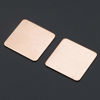 Picture of JIUWU IC Chipset GPU CPU Thermal Heatsink Copper Pad Shim Size 20 x 20 x 0.8mm Pack of 20