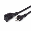 Picture of Amazon Basics 3-Foot Extension Cord - 13 Amps, 125V - Black