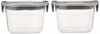 Picture of Rubbermaid Brilliance Food Storage Container, Small, 1.3 Cup, Clear, 2-Pack