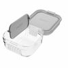 Picture of PackIt Mod Snack Bento Food Storage Container, Steel Gray