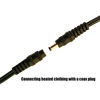 Picture of MOTOPOWER MP69006 10" SAE to Coax Female Adapter Cable SAE to DC Coax Motorcycle Heat Clothing Jack Adapter