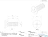 Picture of 18-8 Stainless Steel Machine Screw, Plain Finish, Flat Head, Phillips Drive, Meets ASME B18.6.3, 7/32" Length, Fully Threaded, #2-56 UNC Threads (Pack of 100)