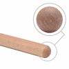 Picture of 8 Inch Classical Wood Claves Musical Percussion Instrument, Natural Hardwood Rhythm Sticks with a Carry Bag