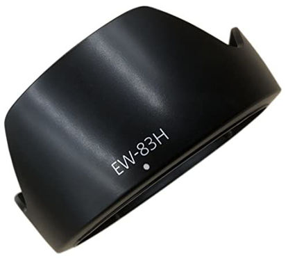 Picture of EW-83H Lens Hood Shade for Canon EF 24-105mm f/4L is USM,77mm Digital Tulip Flower Lens Hood