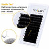 Picture of Eyelash Extensions 8-14 mm Mix Classic Lash Extensions GEMERRY Individual Lashes Single Eyelash Extensions 0.05 C Curl 8mm 9mm 10mm 11mm 12mm 13mm 14mm Lashes Supplies (0.05-C, 8-14mm Mix)