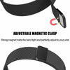 Picture of Lomet Metal Magnetic Band Compatible with Galaxy Watch Active 2, 20mm Stainless Steel Replacement Band for Samsung Galaxy Watch Active 40mm, (1-Black)