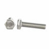 Picture of M8 x 10mm Hex Head Screw Bolt, Fully Threaded, Stainless Steel 18-8, Plain Finish, Quantity 25