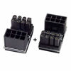 Picture of CY ATX 8Pin Female to 8pin Male 180 Degree Angled Adapter for Desktops Graphics Card