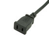 Picture of CY 50cm USA Outlet Saver Power Extension Cord Cable 2-prong 2 Outlets for NEMA 1-15P to NEMA 1-15R