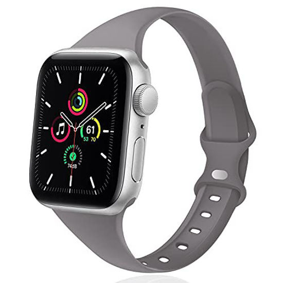 GetUSCart DYKEISS Sport Slim Silicone Band Compatible for Apple