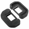 Picture of EB 80D 90D Eyepiece Eyecup Viewfinder Eye Cup for Canon EOS 90D/80D/70D/60D/50D/40D/20D/5D Mark II/5D Mark I/6D Mark II/6D Mark I Camera (2-Pack), ULBTER viewfinder Eyecup with Hot Shoe Cover