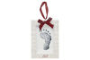 Picture of Kate & Milo Babyprint Keepsake Holiday Ornament, Babys First Christmas Baby Handprint or Footprint Ornament, 2021