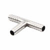 Picture of Beduan Stainless Steel 5/16" Hose Barb, 3 Way Tee T Shape Barbed Co2 Splitter Fitting