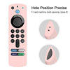 Picture of Alexa Voice Remote 3rd Gen Cover, Pink Case Replacement for FireTVstick (3rd Generation) 2021 Release Voice Remote, Silicone Protective Skin Sleeve with Lanyard - LEFXMOPHY