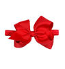 Picture of DDazzling Baby Large Hair Bow Headband Hair Accessories Photo Props (Red)