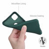 Picture of kwmobile Case Compatible with Google Pixel 4a - Case Soft TPU Slim Protective Cover for Phone - Moss Green